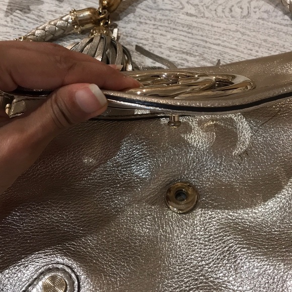 GUCCI gold silver bag - Picture 5 of 7